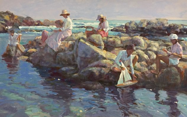 Rocky Point 1994 - San Diego Limited Edition Print by Don Hatfield