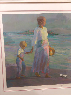Making Footprints 1994 Limited Edition Print - Don Hatfield Making Footprints 1994 Limited Edition Print - Don Hatfield