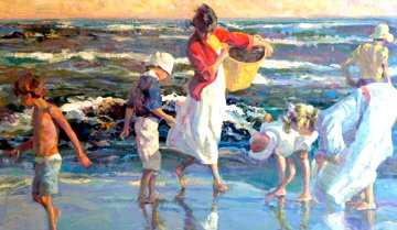 Fall Tides PP 1997 Limited Edition Print - Don Hatfield Fall Tides PP 1997 Limited Edition Print - Don Hatfield