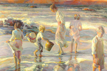 Frolicking At the Seashore PP Limited Edition Print - Don Hatfield Frolicking At the Seashore PP Limited Edition Print - Don Hatfield