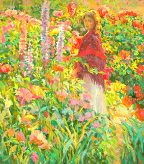 Private Garden 1998 Limited Edition Print - Don Hatfield Private Garden 1998 Limited Edition Print - Don Hatfield