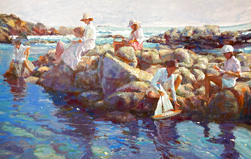 Rocky Point Huge Limited Edition Print - Don Hatfield