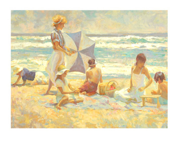 Summer Afternoon AP 1999 Limited Edition Print by Don Hatfield Summer Afternoon AP 1999 Limited Edition Print by Don Hatfield