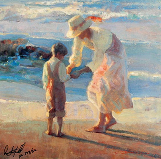 On the Beach by Don Hatfield - For Sale on Art Brokerage