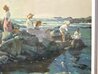 Family Outing at the Cove 1991 - Huge Limited Edition Print by Don Hatfield - 3
