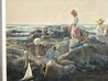 Family Outing at the Cove 1991 - Huge Limited Edition Print by Don Hatfield - 2