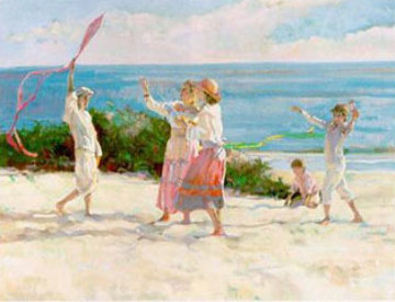 Into the Wind 1996 Limited Edition Print - Don Hatfield Into the Wind 1996 Limited Edition Print - Don Hatfield