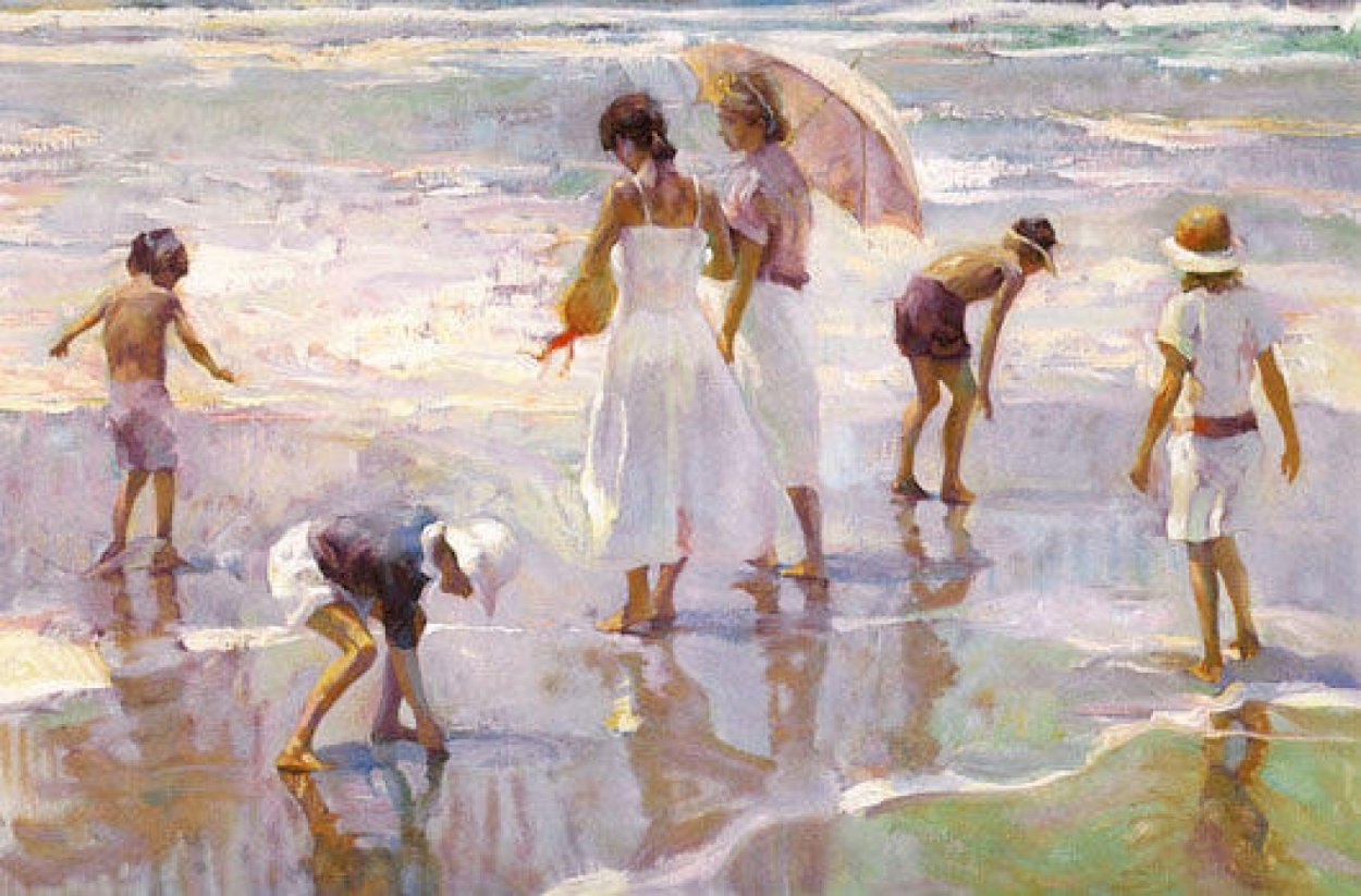 Pastels At Noon 1995 Limited Edition Print by Don Hatfield Pastels At Noon 1995 Limited Edition Print by Don Hatfield
