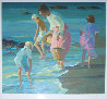 Searching For Shells 1988 Limited Edition Print by Don Hatfield - 0