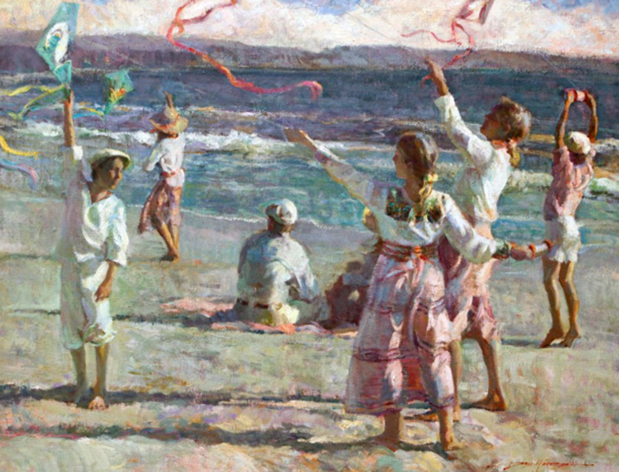 Summer Fun 2002 34x42 by Don Hatfield