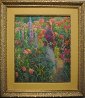 Garden Stroll 46x52 Original Painting by Don Hatfield - 2