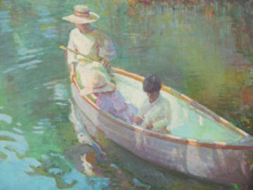 Lake Reflections AP 2000 Limited Edition Print - Don Hatfield Lake Reflections AP 2000 Limited Edition Print - Don Hatfield