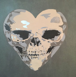 Our Innocent Heart 2012 24x24 Original Painting - Christopher Hayden Our Innocent Heart 2012 24x24 Original Painting - Christopher Hayden
