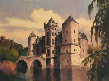 Chateau in Autumn, Suite of 4 Prints 1999 Limited Edition Print - Max Hayslette Chateau in Autumn, Suite of 4 Prints 1999 Limited Edition Print - Max Hayslette