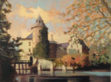 Chateau in Autumn, Suite of 4 Prints 1999 Limited Edition Print - Max Hayslette Chateau in Autumn, Suite of 4 Prints 1999 Limited Edition Print - Max Hayslette