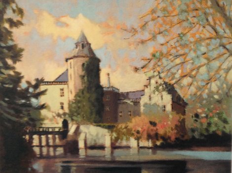 Chateau in Autumn, Suite of 4 Prints 1999 Limited Edition Print - Max Hayslette