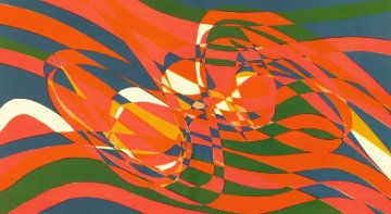 Ressac 1973 Limited Edition Print - Stanley Hayter Ressac 1973 Limited Edition Print - Stanley Hayter