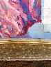 Sea Wall 40x32  Huge Original Painting by Don Hazen - 4