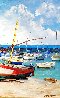 Puerto Pescadero en Campello 37x47 - Huge - El Campello - Spain Original Painting by Don Hazen - 3