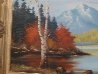 Untitled Landscape 1975 26x38 Original Painting by Ronnie Hedge - 3