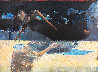 In the Sleep 2000 33x45  Huge Original Painting by Robert Heindel - 1