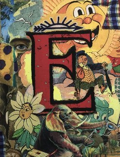 Love Letters: Letter E 1998 Limited Edition Print - Bruce Helander Love Letters: Letter E 1998 Limited Edition Print - Bruce Helander