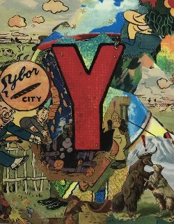 Love Letters: Letter Y 1998 Limited Edition Print - Bruce Helander Love Letters: Letter Y 1998 Limited Edition Print - Bruce Helander