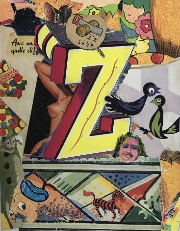 Love Letters: Letter Z 1998 Limited Edition Print - Bruce Helander