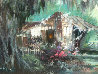 Swamp Idyl 60's 31x55 Huge Original Painting by Colette Pope Heldner - 6