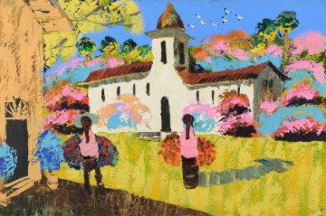 Memories of Mexico 40x60 Huge Original Painting - Paul Blaine Henrie Memories of Mexico 40x60 Huge Original Painting - Paul Blaine Henrie