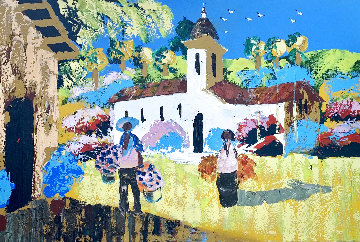 Memories of Mexico 1978 40x60 Huge Original Painting - Paul Blaine Henrie Memories of Mexico 1978 40x60 Huge Original Painting - Paul Blaine Henrie