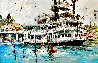 Reuben E. Lee (Riverboat) 1970 54x60 - Huge - Mississippi Original Painting by Paul Blaine Henrie - 0