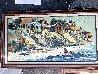 Untitled Beach Scene 36x60 - Huge - California Original Painting by Paul Blaine Henrie - 2