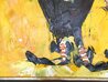 Untitled Clown Portrait 37x55 Oil on Canvas - Huge Original Painting by Paul Blaine Henrie - 2