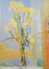 Iris Blanc 34x26 Original Painting by Michel Henry - 0