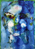 Blue Face 1974 Limited Edition Print by Henry Miller - 0