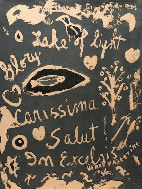 Henry Miller Original Paintings, Watercolors, Drawings And Works