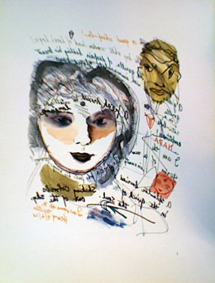Insomnia # 3 1966 Limited Edition Print by Henry Miller Insomnia # 3 1966 Limited Edition Print by Henry Miller