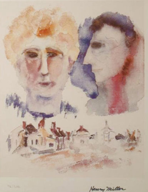 Lovers Dreaming Limited Edition Print by Henry Miller