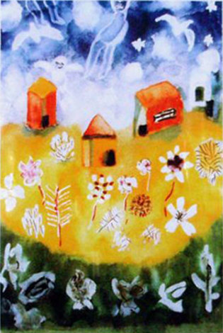 Houses of Angels 2000 Limited Edition Print - Henry Miller