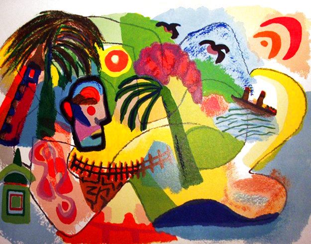 Henry Miller Original Paintings, Watercolors, Drawings And Works