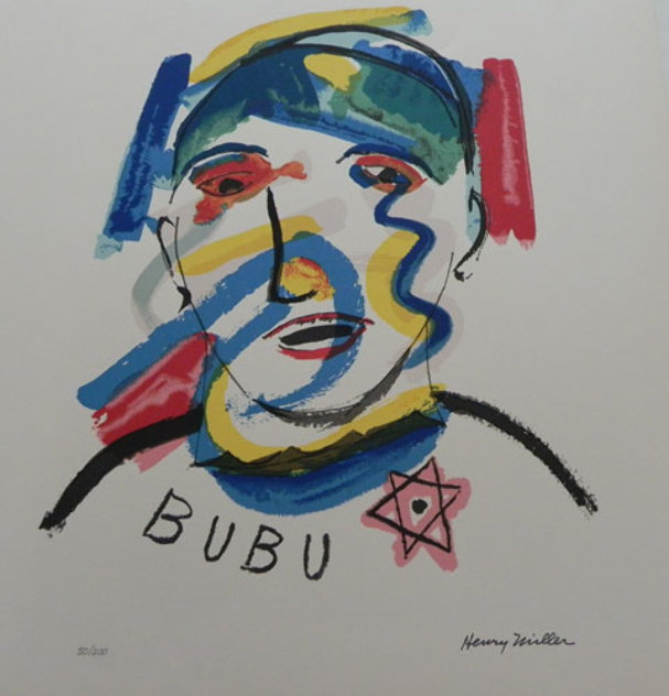 Bubu 1992 Limited Edition Print by Henry Miller