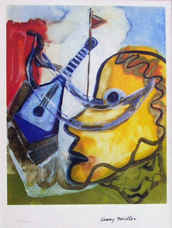 Pablo's Guitar Limited Edition Print - Henry Miller
