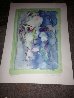 Blue Face 1974 Limited Edition Print by Henry Miller - 1