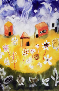 House And Angels 2000 Limited Edition Print - Henry Miller