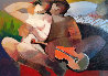 Music of Love 35x47 Original Painting by Abrishami Hessam - 0