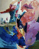 Feeling Free 60x48 Huge  Mural Size Original Painting by Abrishami Hessam - 0