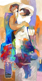 Lover's Dream 54x30 Super Huge Original Painting - Abrishami Hessam Lover's Dream 54x30 Super Huge Original Painting - Abrishami Hessam