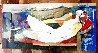 Luscious Velvet 2009 24x48 - Huge Original Painting by Abrishami Hessam - 1