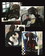 Closed Windows, All I Need, Lonesome, And Friendship II, Set of 4 1997 Limited Edition Print by Abrishami Hessam - 7 Closed Windows, All I Need, Lonesome, And Friendship II, Set of 4 1997 Limited Edition Print by Abrishami Hessam - 7